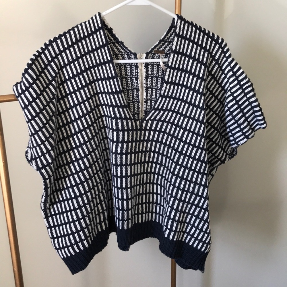 Free People short sleeve sweater